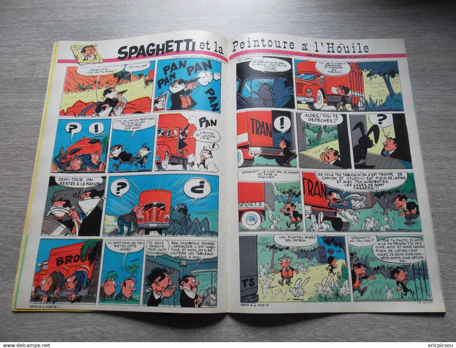 Tintin ( Magazine L'hebdomadaire ) 1960 N°40 ( 48 Pages )