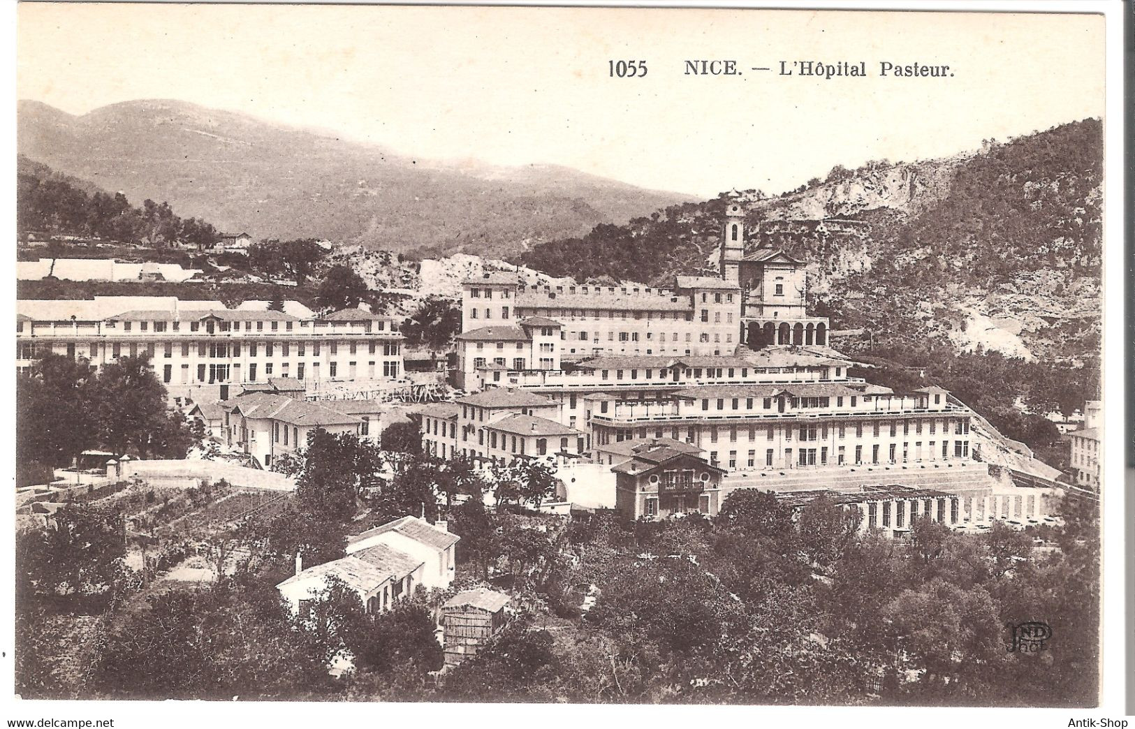 NICE - L'Hôspital Pasteur  Von 1930 (5384) - Santé, Hôpitaux