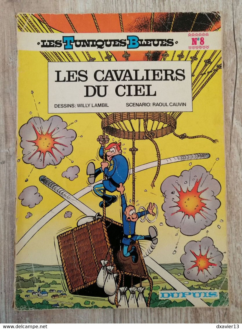 Bande Dessinée - Les Tuniques Bleues 8 - Les Cavaliers Du Ciel (1976) - Tuniques Bleues, Les