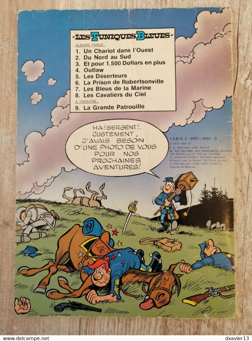 Bande Dessinée - Les Tuniques Bleues 8 - Les Cavaliers Du Ciel (1976) - Tuniques Bleues, Les