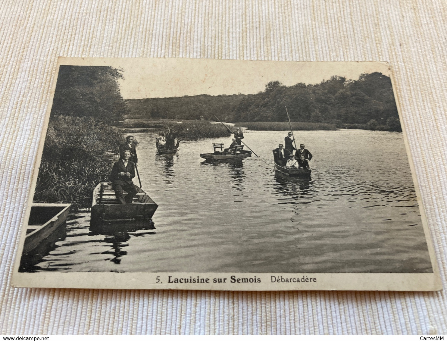 Chiny Lacuisine Virton Débarcadère  Semois Carte Postale  Pbl Photographe Fassotte - Chiny