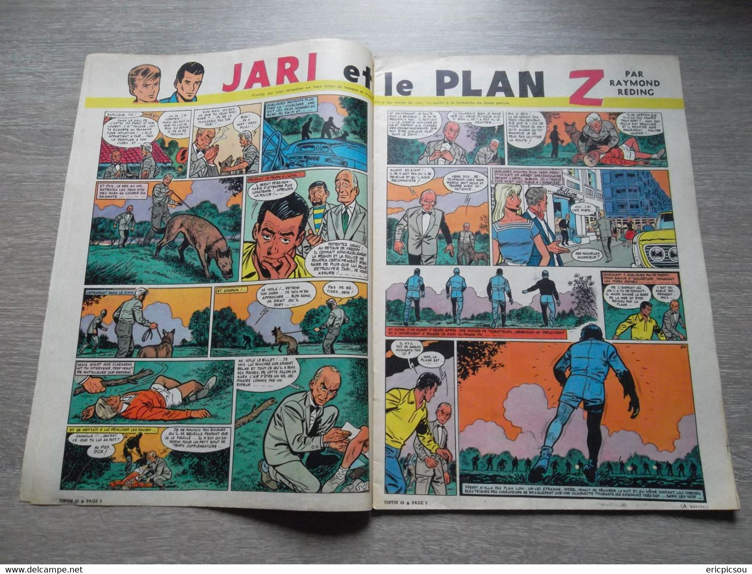 Tintin ( Magazine L'hebdomadaire ) 1960 N°43 ( 48 Pages ) - Tintin