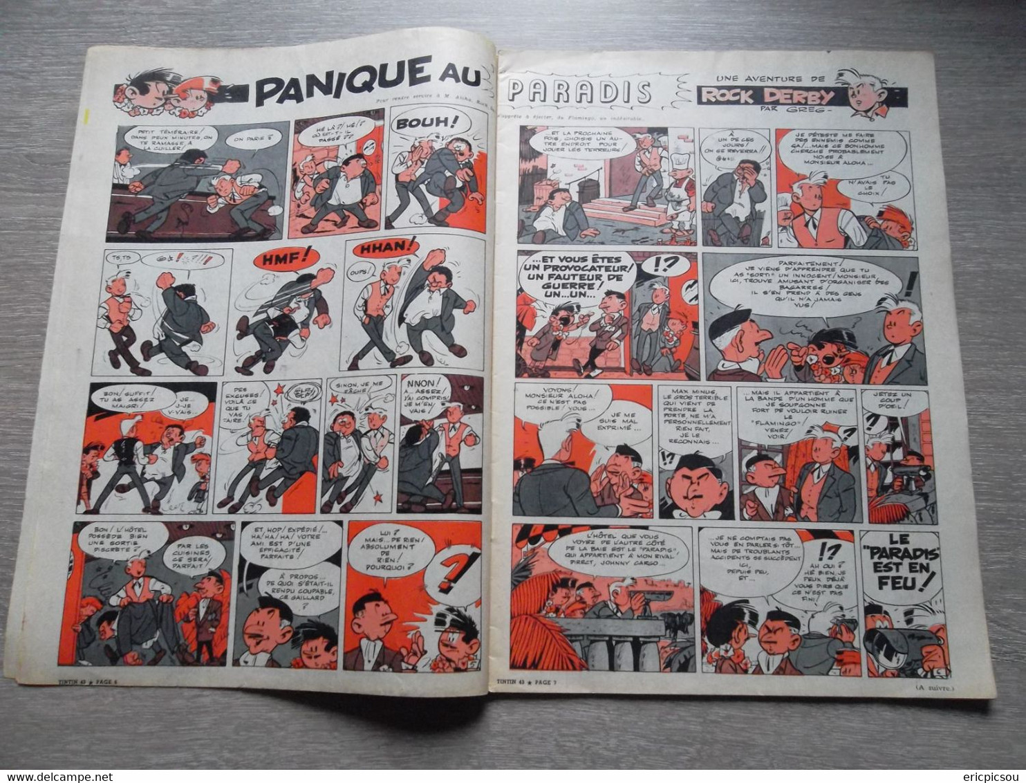 Tintin ( Magazine L'hebdomadaire ) 1960 N°43 ( 48 Pages ) - Tintin