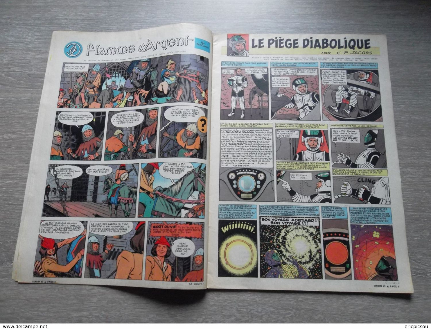 Tintin ( Magazine L'hebdomadaire ) 1960 N°43 ( 48 Pages ) - Tintin