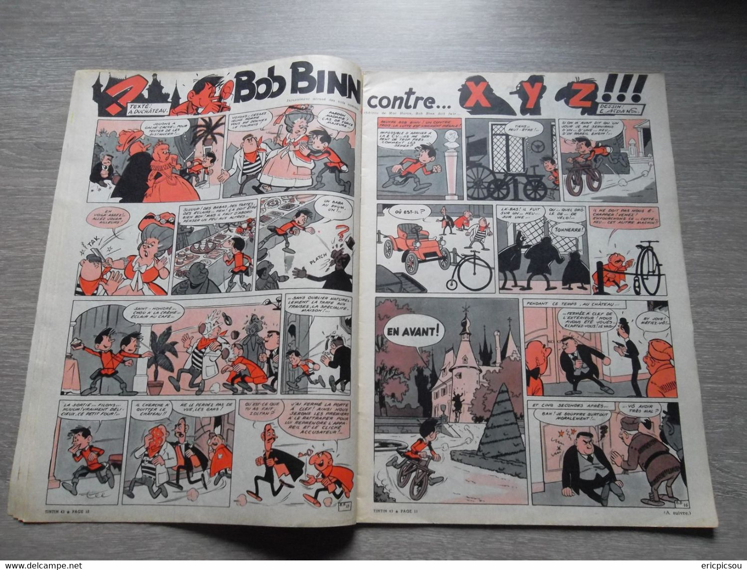 Tintin ( Magazine L'hebdomadaire ) 1960 N°43 ( 48 Pages )