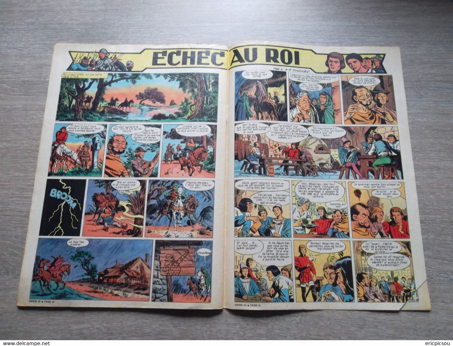 Tintin ( Magazine L'hebdomadaire ) 1960 N°43 ( 48 Pages )