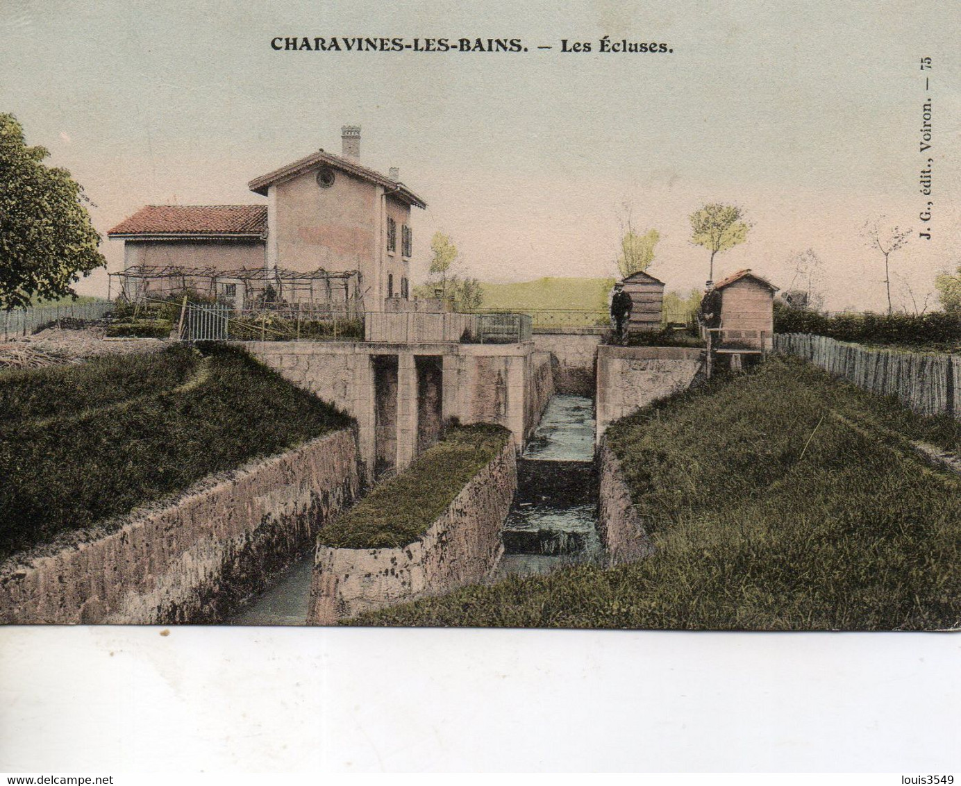 Charavines-les-bains - Les écluses - Charavines