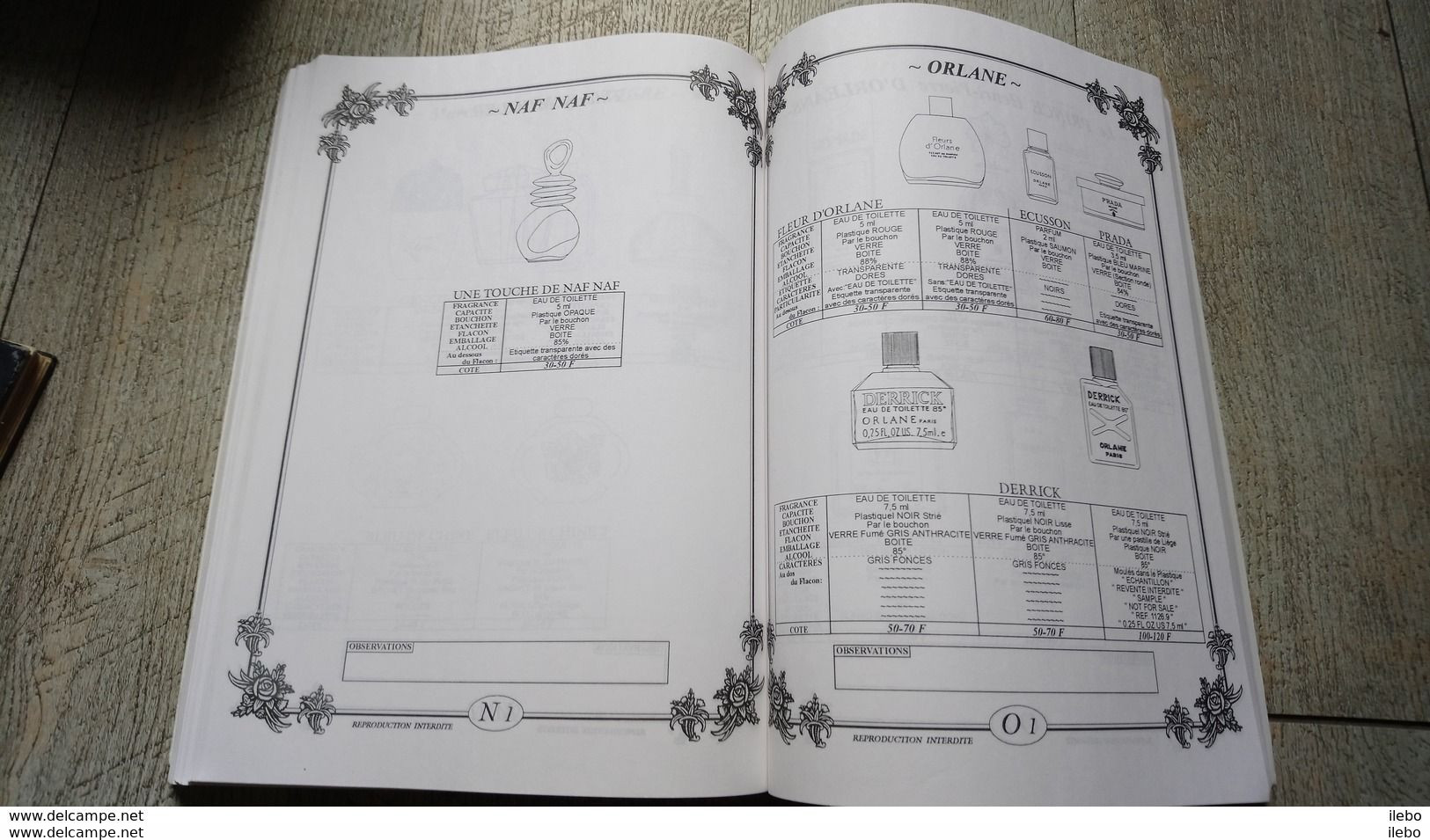 Le Répertoire Illustré Des échantillons Gratuits Et Miniatures De Parfum Par Jean Yves Tomas 1995 Collection Parfumerie - Catálogos