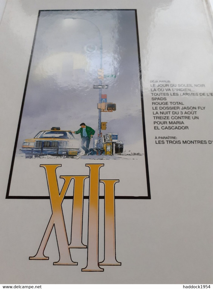 El Cascador XIII WILLIAM VANCE JEAN VAN HAMME Dargaud 1994 - XIII