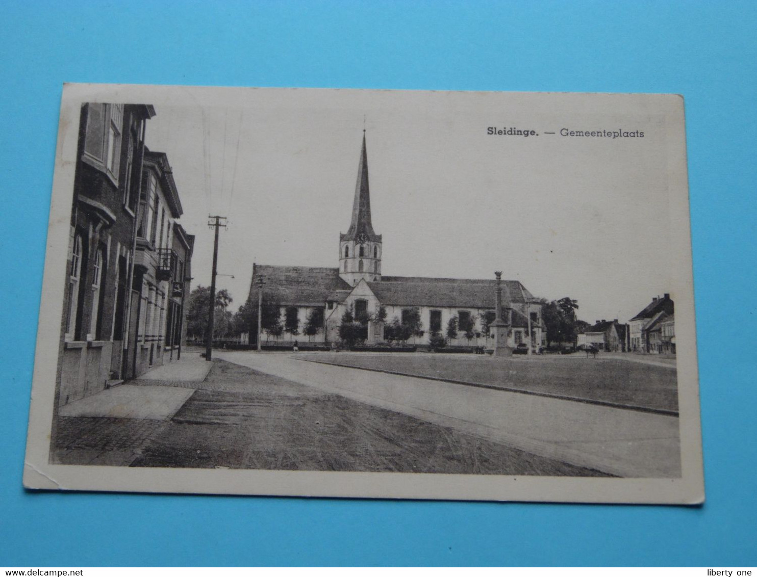 Gemeenteplaats SLEIDINGE ( Uitg. Albert Martens )  Anno 1958 ( Zie Foto Voor Details ) ! - Evergem