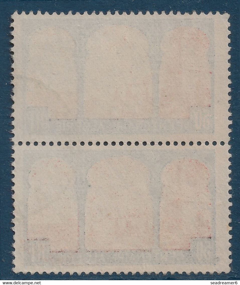 FRANCE 1930 N°263 B, 50 C Paire Oblitérée Avec Variété "ALCERIE" Tenant à Normal Rare En Oblitéré Ainsi Superbe - Gebraucht