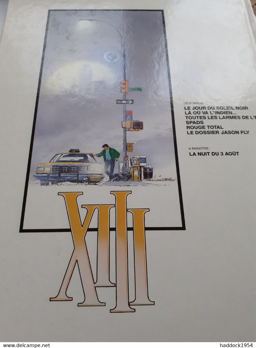 Le Dossier JASON FLY   XIII WILLIAM VANCE JEAN VAN HAMME Dargaud 1990 - XIII