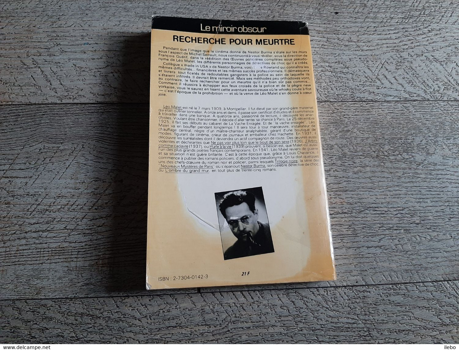 Lèo Malet Frank Harding Recherché Pour Meutre  Néo 1982 Suspense Mystère Policier N° 41 - NEO Nouvelles Ed. Oswald