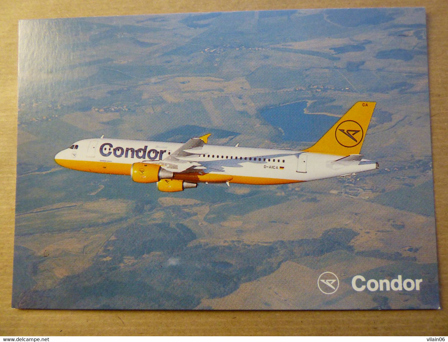AIRLINE ISSUE / CARTE COMPAGNIE    CONDOR   AIRBUS A 320 - 1946-....: Modern Tijdperk