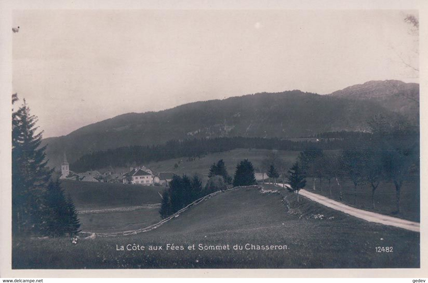 La Côte Aux Fées NE (12482) - La Côte-aux-Fées