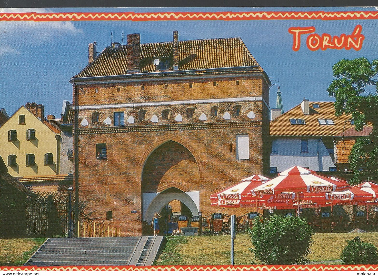 Polen Postkaart Uit 2006 Met 2 Zegels (3808) - Storia Postale