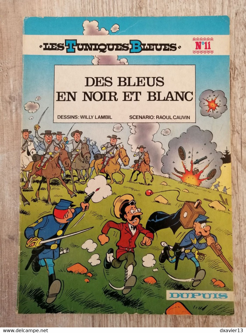 Bande Dessinée - Les Tuniques Bleues 11 - Des Bleues En Noir Et Blanc (1979) - Tuniques Bleues, Les