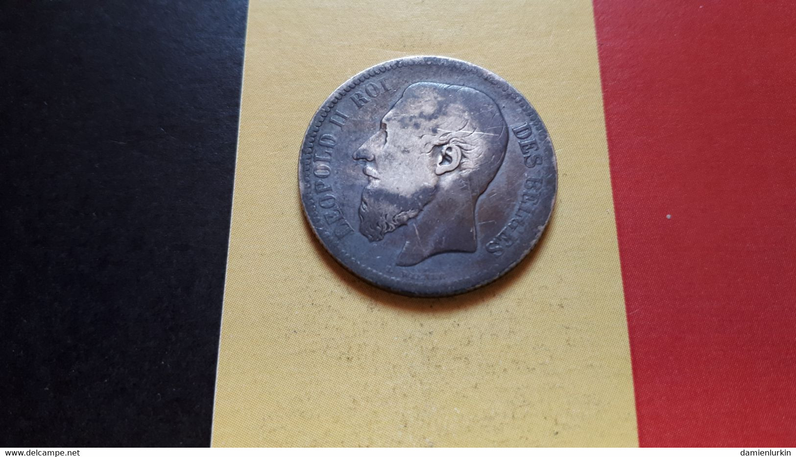 BELGIQUE LEOPOLD II 2 FRANCS 1866 AVEC CROIX ARGENT - 2 Frank