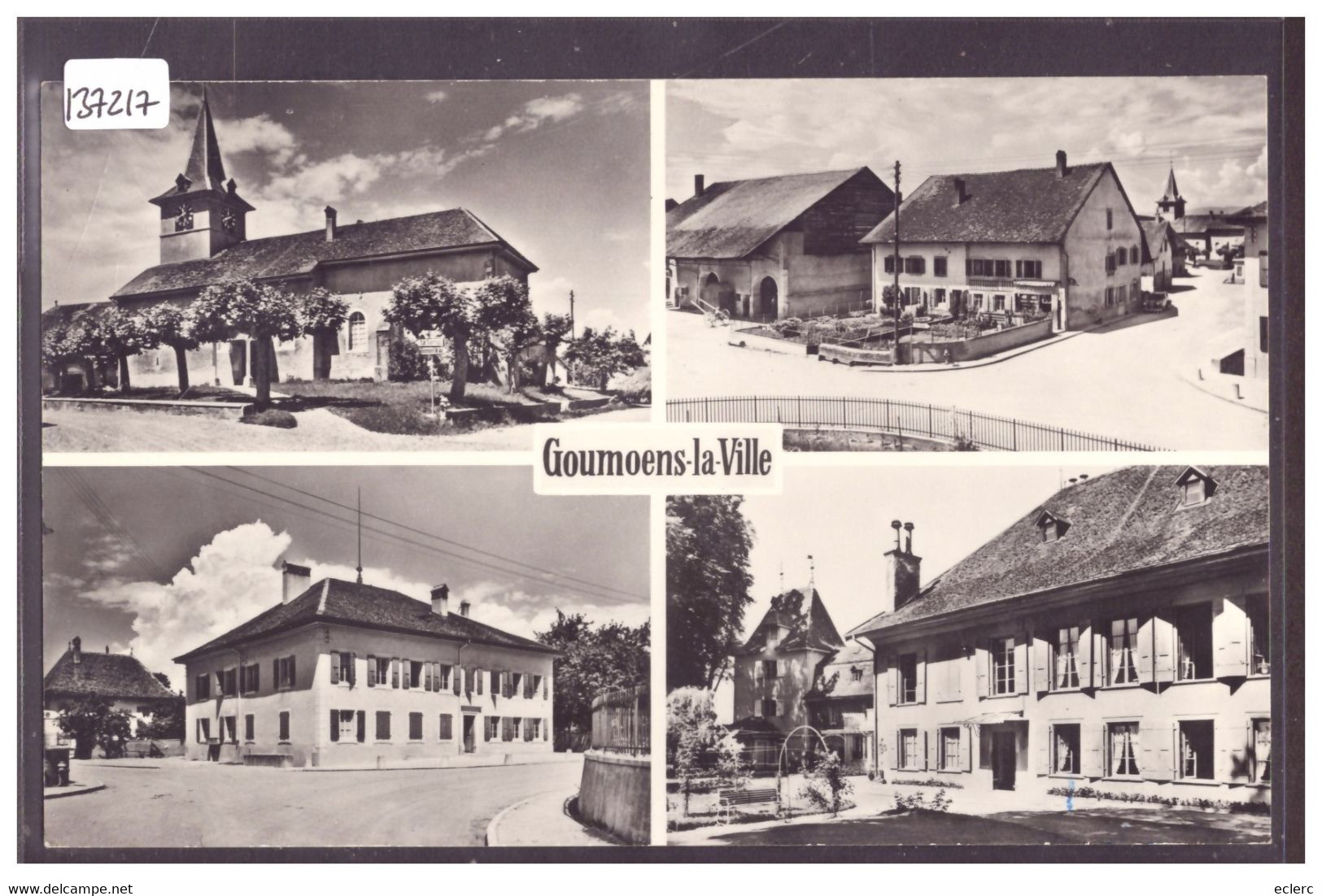 DISTRICT D'ECHALLENS - GOUMOENS LA VILLE - MULTIVUES - TB - Goumoëns