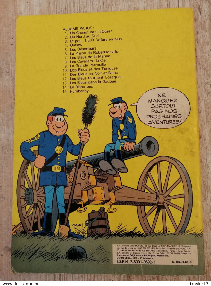 Bande Dessinée - Les Tuniques Bleues 15 - Bronco Benny (1980) - Tuniques Bleues, Les