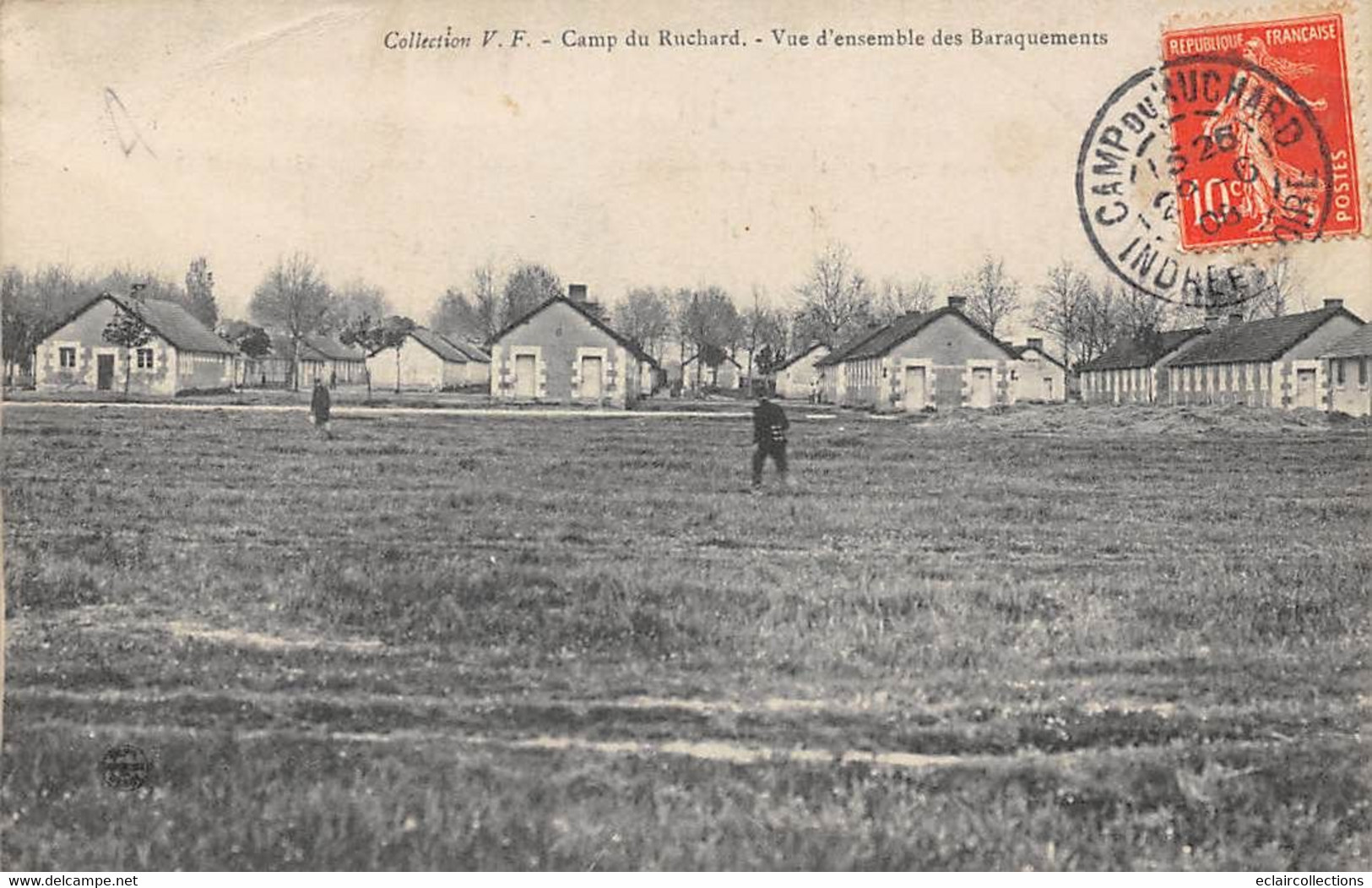 Camp Du Ruchard      37      Militaria      Vue D'ensemble Des Baraquements   (voir Scan) - Andere & Zonder Classificatie