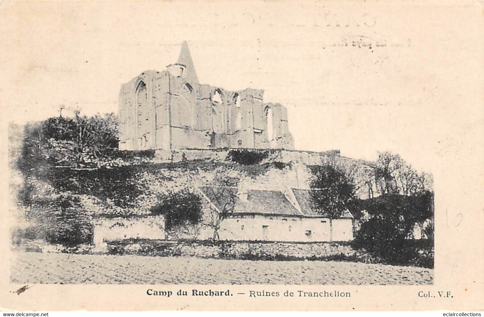 Camp Du Ruchard      37      Militaria      Ruines De Tranchelion     (voir Scan) - Sonstige & Ohne Zuordnung