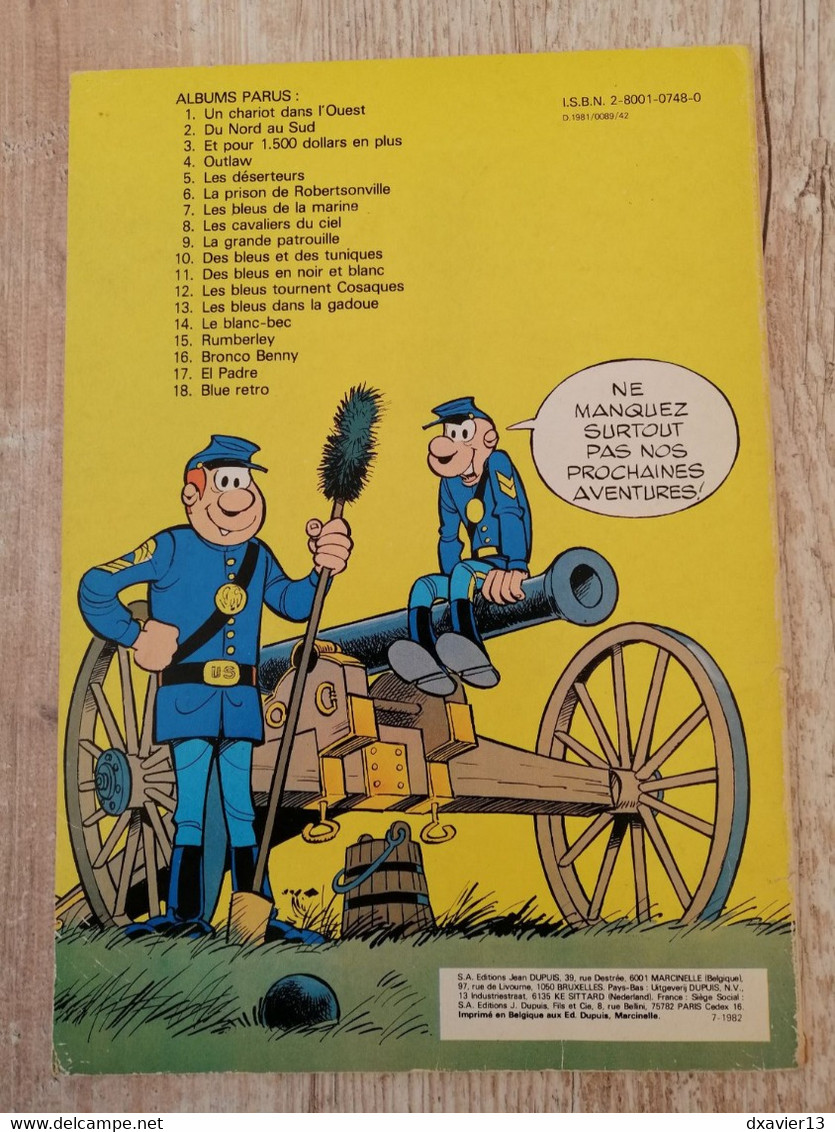 Bande Dessinée - Les Tuniques Bleues 17 - El Padre (1982) - Tuniques Bleues, Les