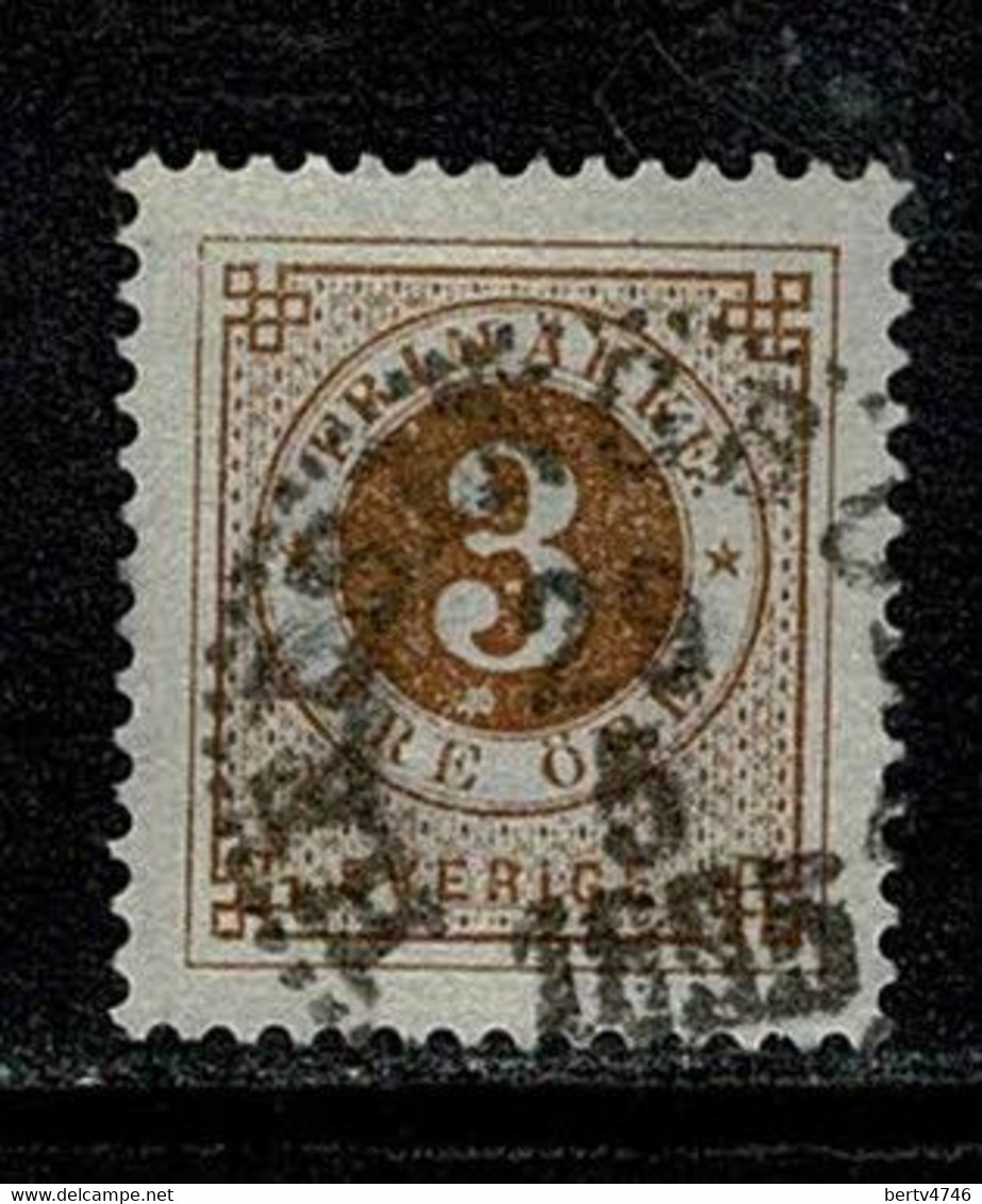 Sverige 1886/99 Yv. 30  (o) Used (2 Scans) - Oblitérés