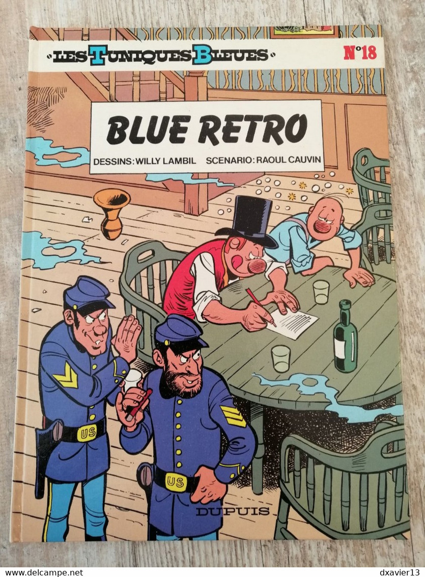 Bande Dessinée - Les Tuniques Bleues 18 - Blue Retro (1984) - Tuniques Bleues, Les