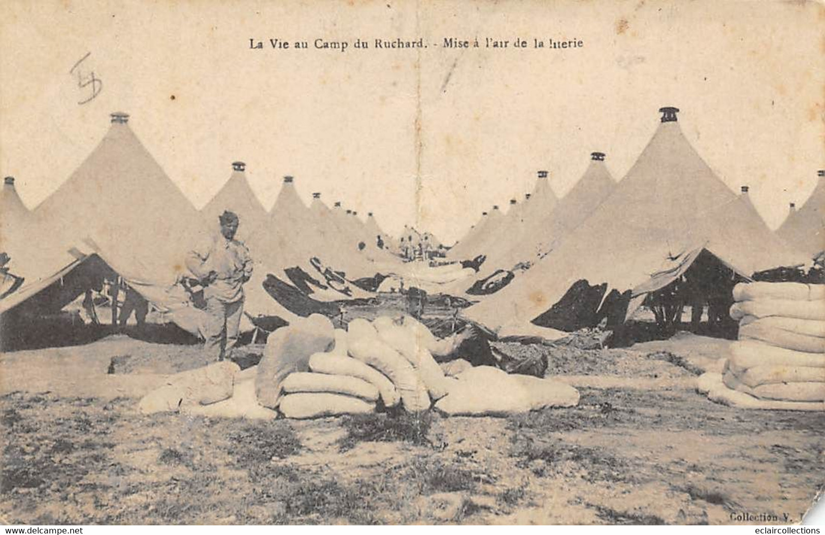 Camp Du Ruchard      37      Militaria      Mise à L'air De La Literie - 2- Pli     (voir Scan) - Andere & Zonder Classificatie