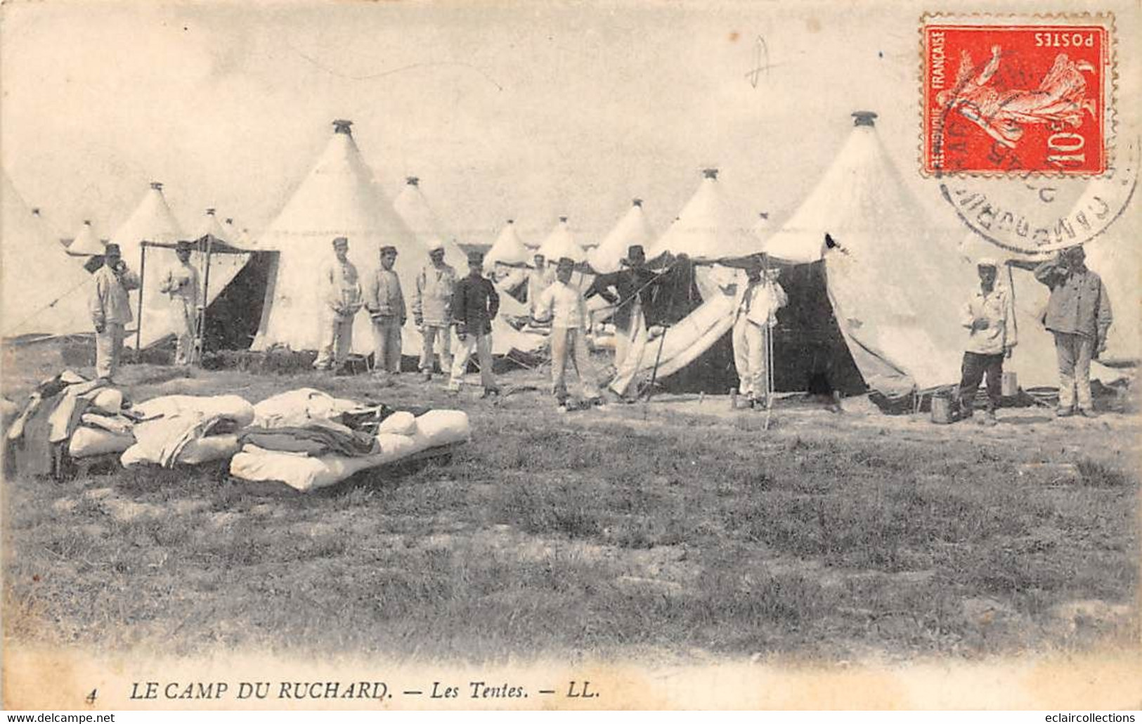 Camp Du Ruchard      37      Militaria     Les Tentes     (voir Scan) - Other & Unclassified