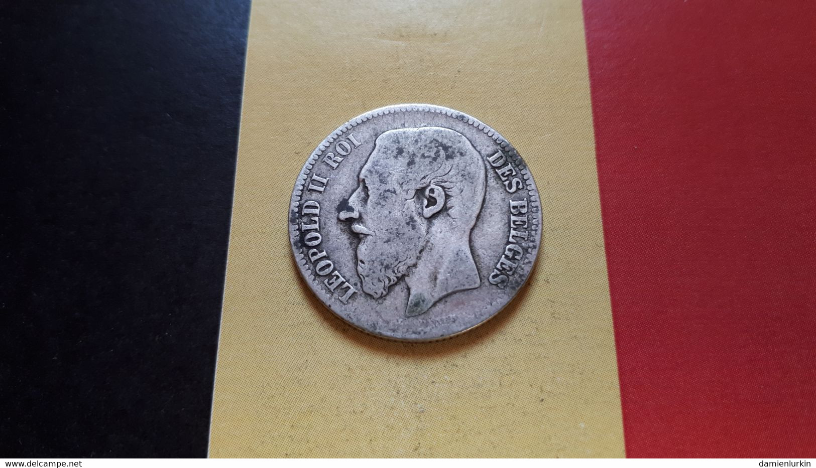 BELGIQUE LEOPOLD II  BELLE 2 FRANCS 1867 AVEC CROIX ARGENT - 2 Frank