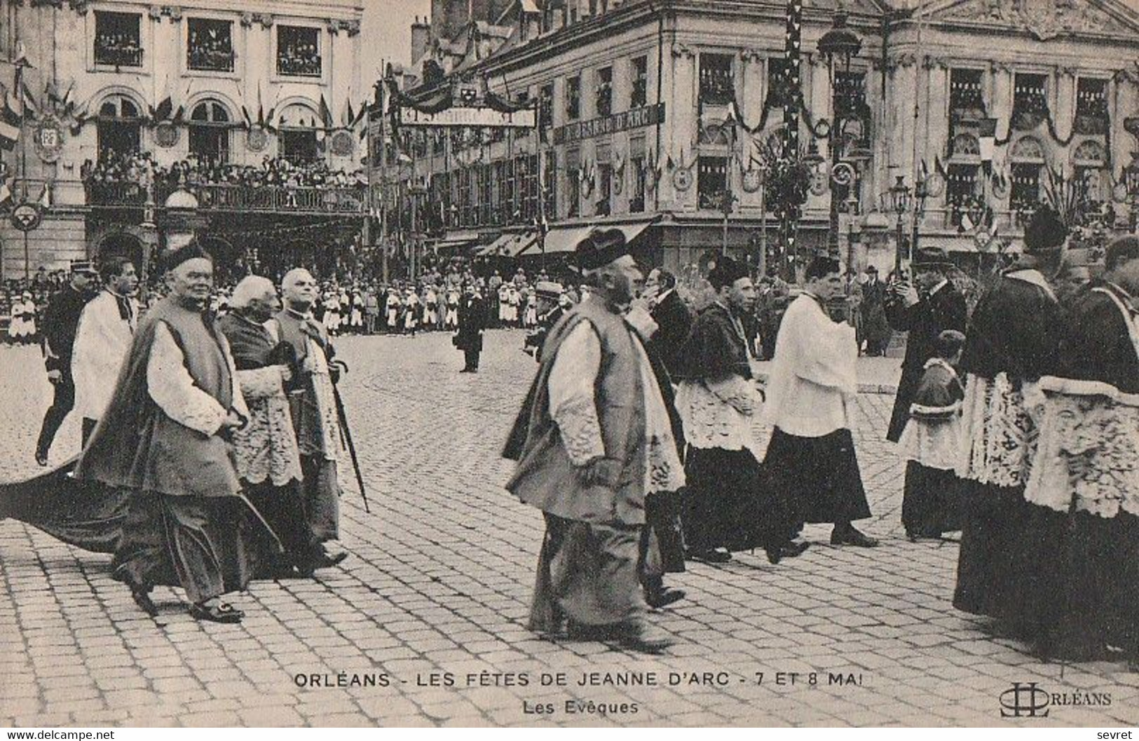 ORLEANS. - Les Fêtes De Jeanne D'Arc - 7 Et 8 Mai. Les Evêques - Orleans