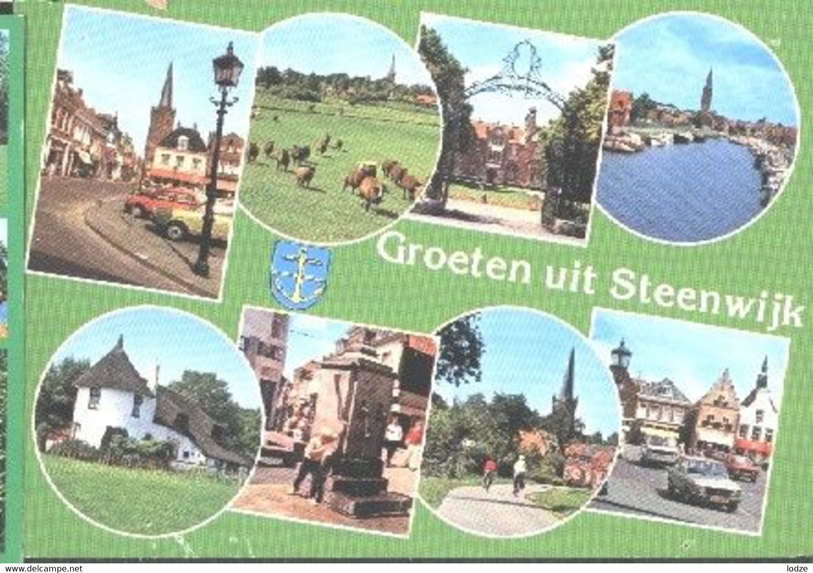 Nederland Holland Pays Bas Steenwijk Met Groene Rand - Steenwijk