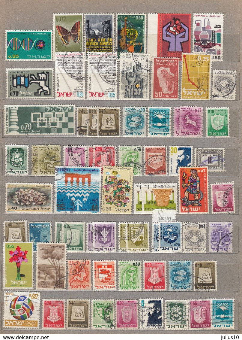 ISRAEL Used(o) Stamps About 250 (few Palestine) #31671 - Collections, Lots & Séries