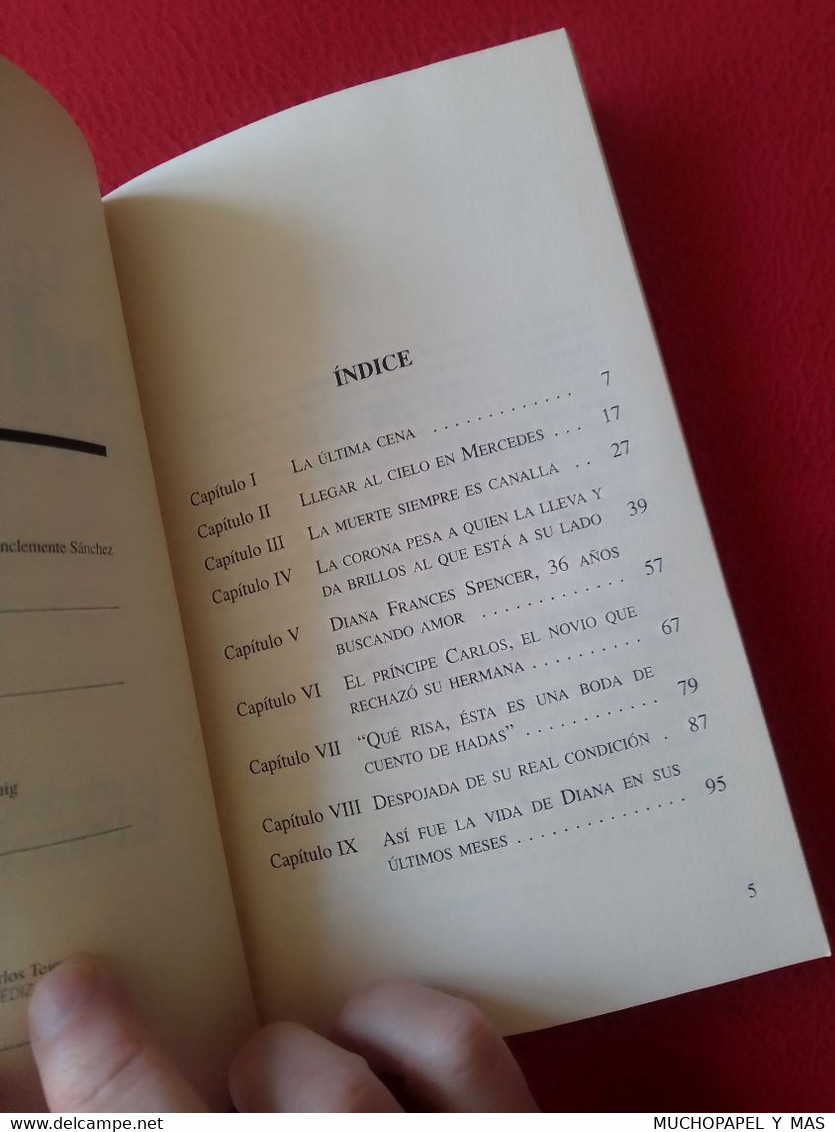 LIBRO LO QUE LADY DI SE LLEVÓ A LA TUMBA, FERNANDO GRACIA, INTERVIÚ, PRINCESA DE GALES, 103 PÁGINAS. DIANA SPENCER...VER - Histoire Et Art