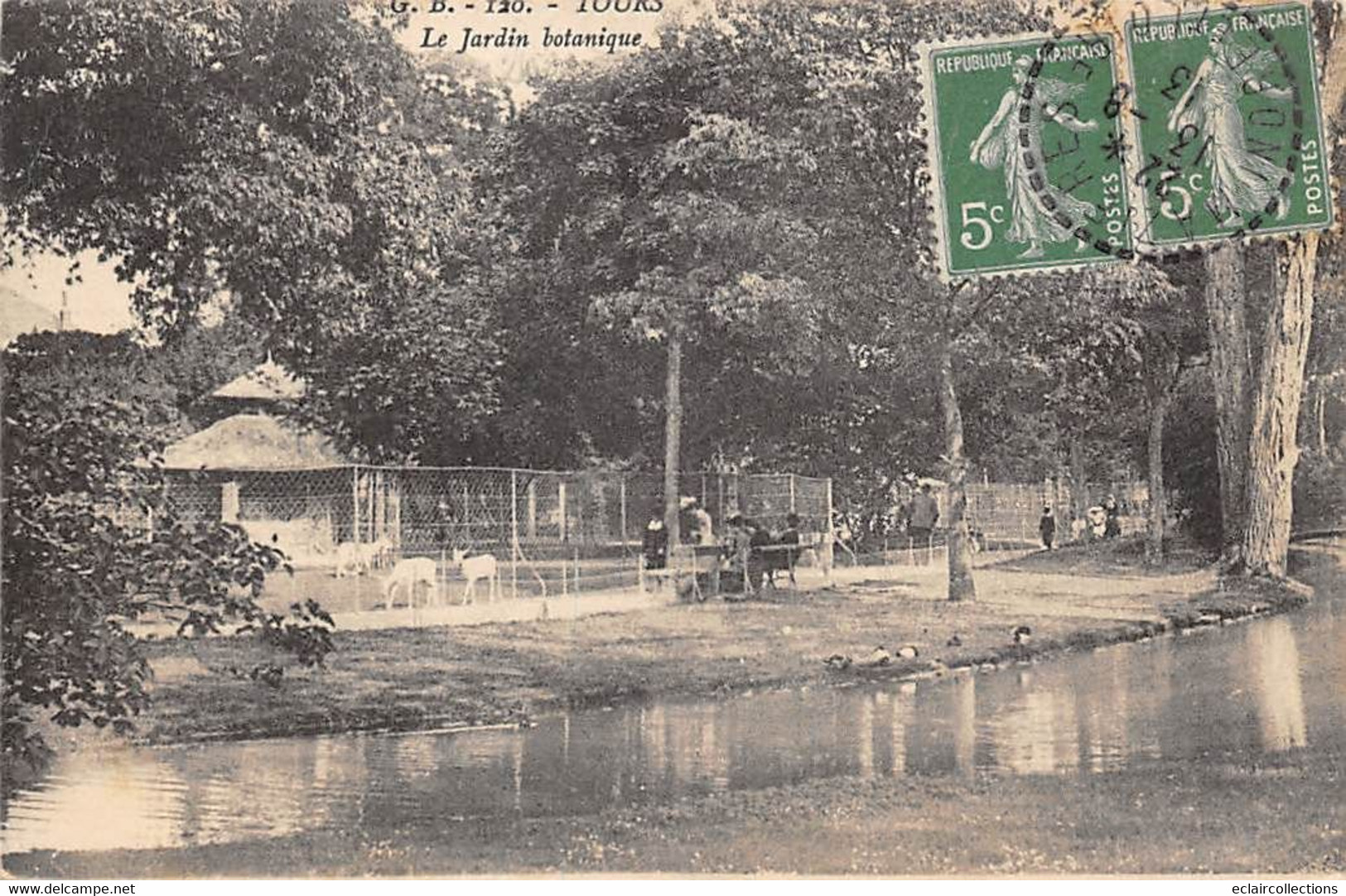 Tours     37          Le Jardin Botanique    (voir Scan) - Tours