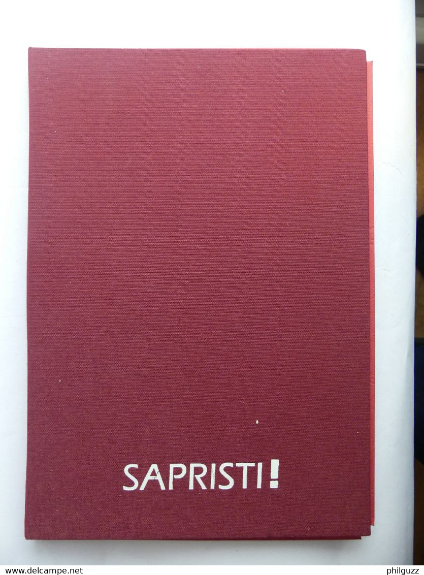 PORFOLIO ÉDITÉ EN 2002 A L OCCASION DES 20 ANS DE LA REVUE SAPRISTI TIRAGE DE 248 EXEMPLAIRES EXEMPLAIRE VIDE EN L'ETAT - Portfolios