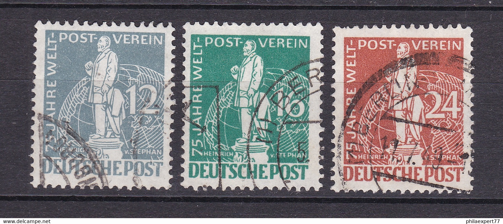 Berlin - 1949 - Michel Nr. 35/37 - Gestempelt - 30 Euro - Oblitérés