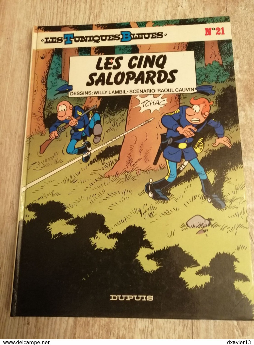 Bande Dessinée - Les Tuniques Bleues 21 - Les Cinq Salopards (1984) - Tuniques Bleues, Les