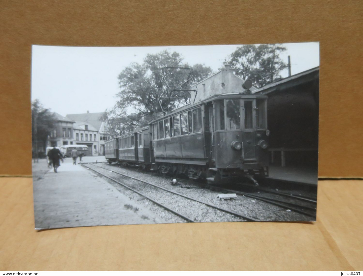 PURMEREND (Pays Bas) Photographie Tramway électrique 1949 Jour De Suppression De La Ligne - Purmerend