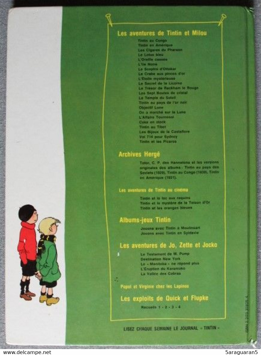 BD QUICK ET FLUPKE - Recueil 5 - Rééd. Casterman 1977 - Quick Et Flupke