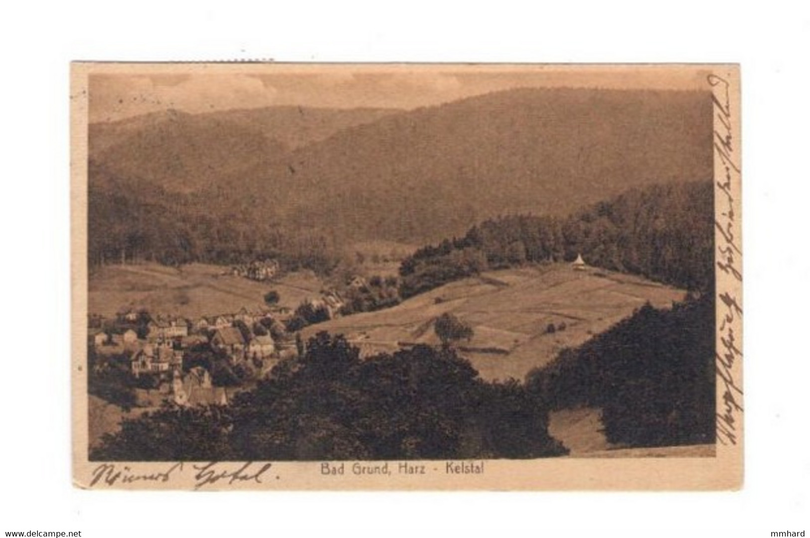 Bad Grund Harz Niedersachsen Gelaufen 1921 - Bad Grund