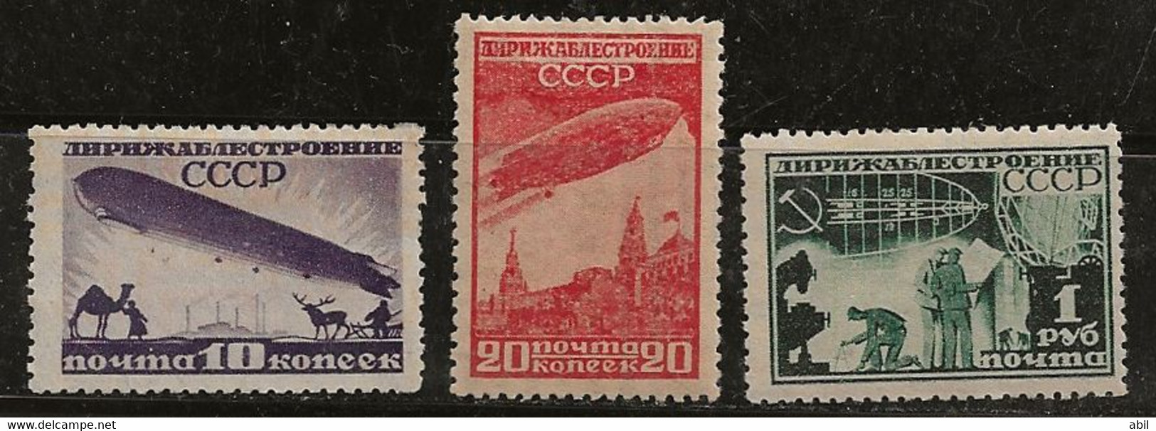 Russie 1931 N° Y&T :  PA. 22,24 Et 26 * - Unused Stamps