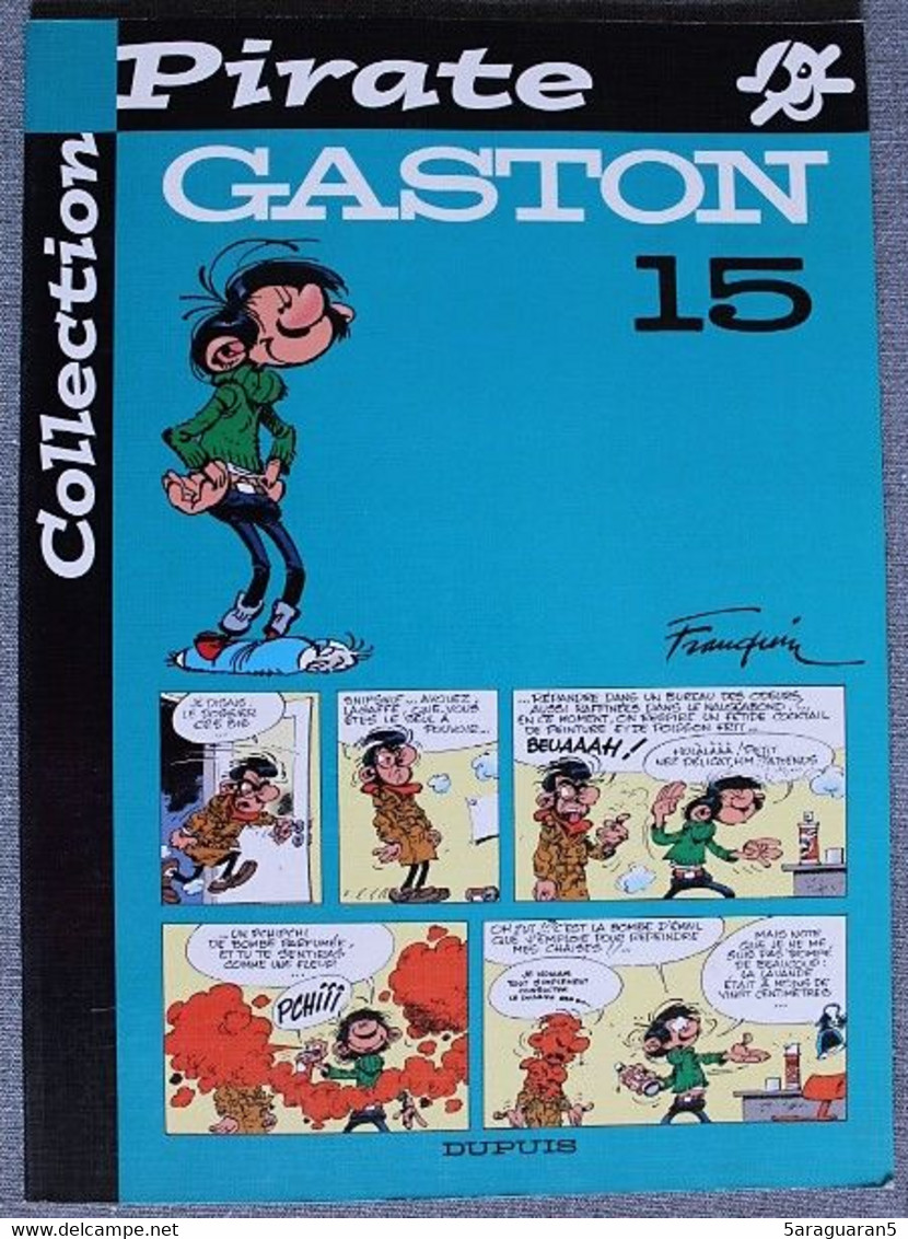 BD GASTON LAGAFFE - 15 - R 2001 Pirate - Gaston