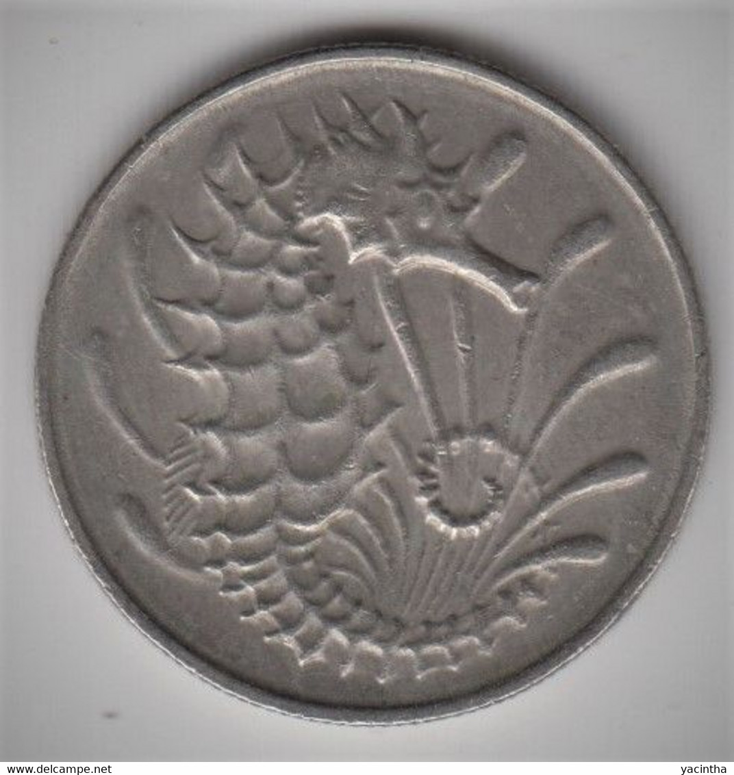 @Y@    Singapore  10  Cents 1971        (4604) - Singapour