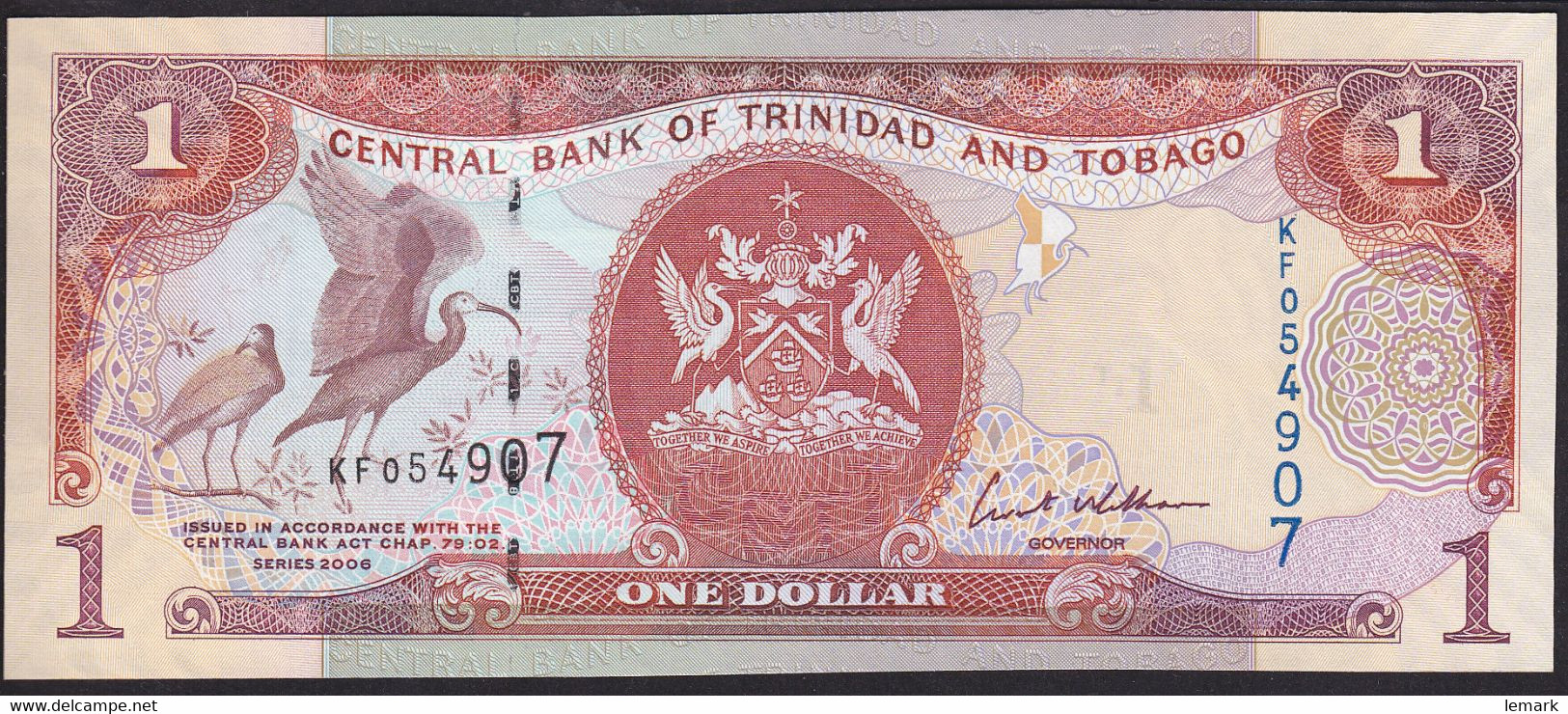 Trinidad And Tobago 1 Dollar 2006 P46 UNC - Trinidad Y Tobago