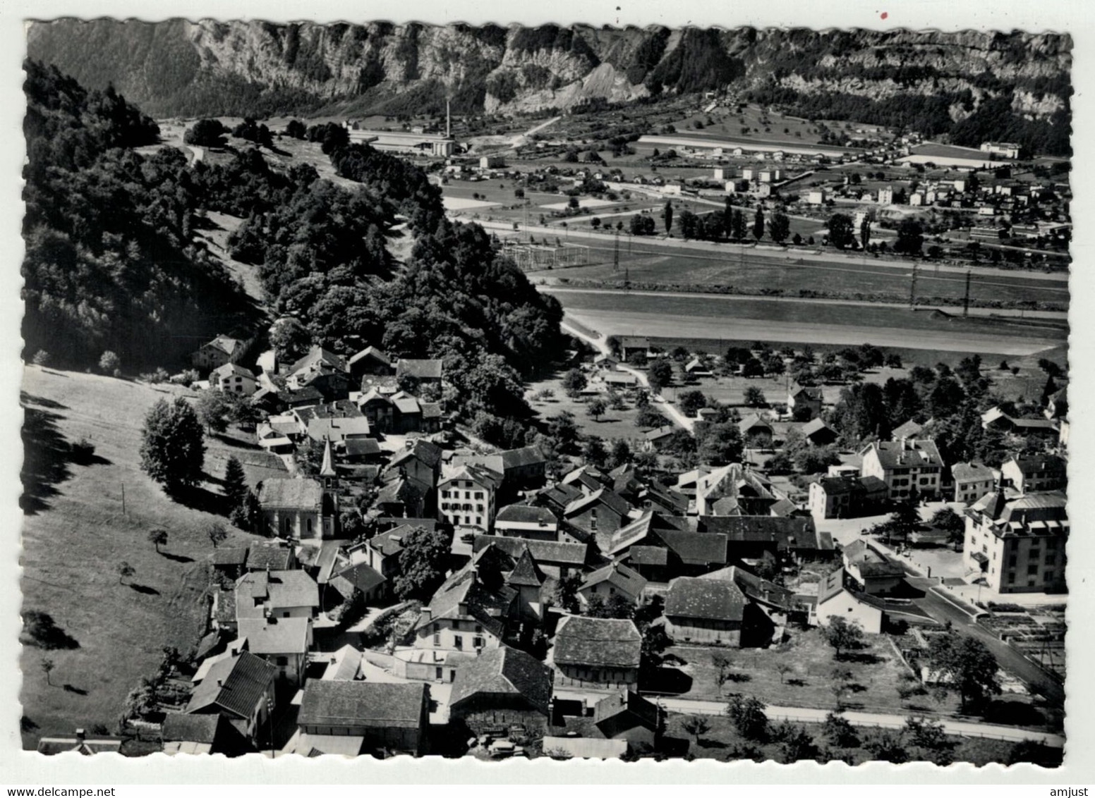 Suisse // Schweiz // Vaud // Lavey, Vue Aérienne - Lavey