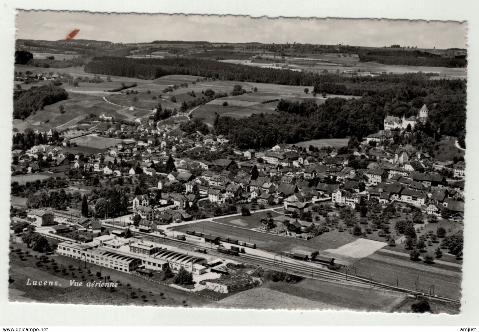 Suisse // Schweiz // Vaud // Lucens, Vue Aérienne - Lucens