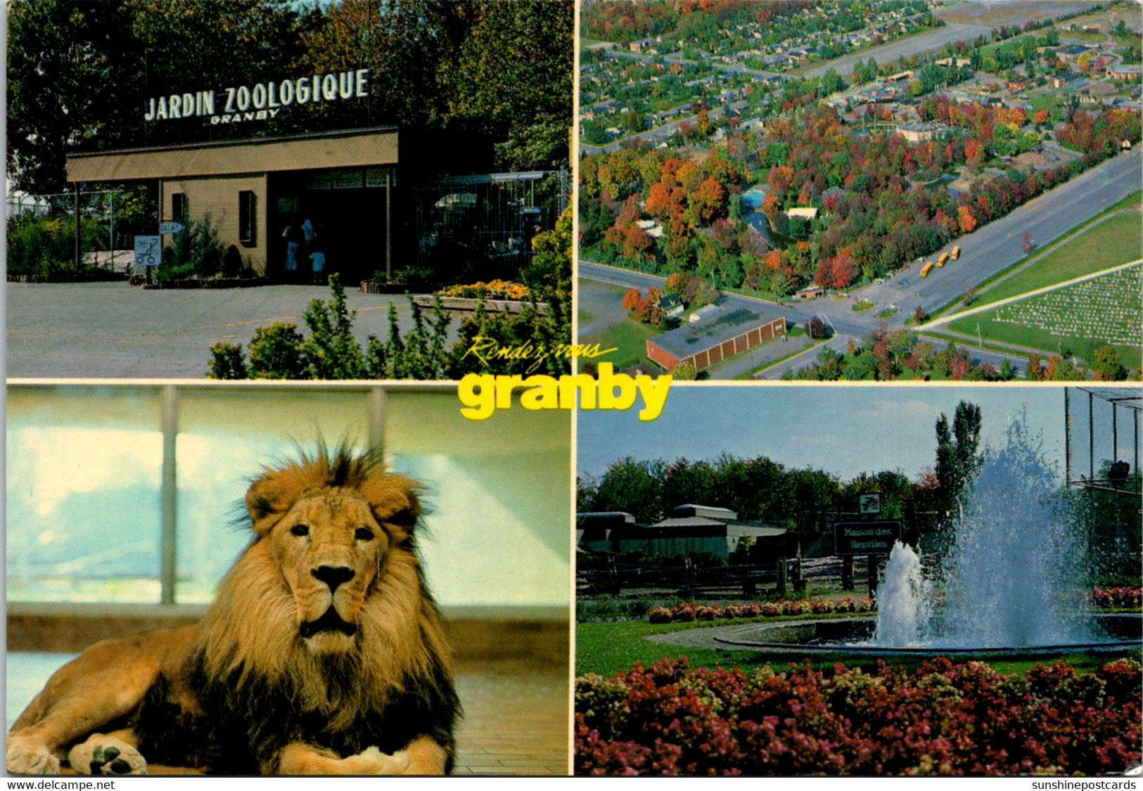 Canada Granby Jardin Zoologique Multi View 1989 - Granby
